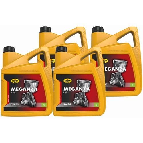 Kroon Olie Aanbieding: 4 X Meganza Lsp 5W30 5L, Auto diversen, Onderhoudsmiddelen, Verzenden