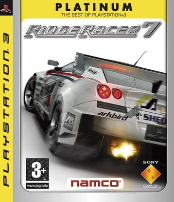 Ridge Racer 7 (platinum) (PlayStation 3), Verzenden, Gebruikt