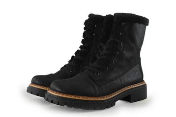 Rieker Veterboots in maat 43 Zwart, Verzenden, Zwart, Overige typen, Zo goed als nieuw