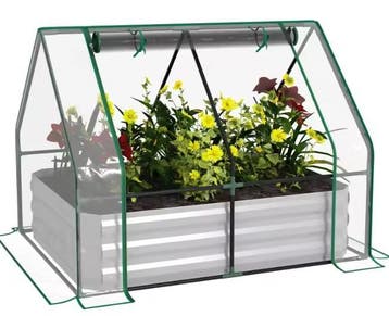 Metalen Tuinbed met Kasbedekking | Voor Groenten en Bloemen, Boeken, Verzenden, Nieuw