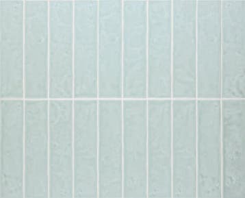 Wandtegel Lichtblauw 7,5x30cm (Muurtegels, Afbouwmaterialen), Doe-het-zelf en Verbouw, Nieuw, 20 tot 40 cm, 10 m² of meer, Wandtegels