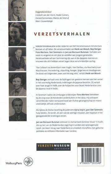 Verzetsverhalen 9789057303548, Verzenden, Zo goed als nieuw