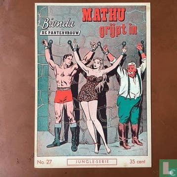 Bionda de pantervrouw [Pantera Bionda] - Mathu grijpt in..., Eén comic, Verzenden, Europa, Zo goed als nieuw