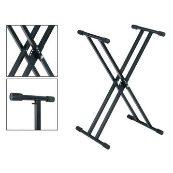 Boston KS-240 Keyboardstatief – Dubbel X-model, trigger, Ophalen of Verzenden, Nieuw