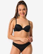 HEMA Damesstring second skin micro zwart, Kleding | Dames, Verzenden, Zwart