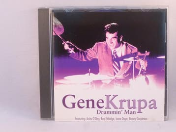 Gene Krupa - Drummin Man (hallmark), Cd's en Dvd's, Ophalen of Verzenden, Zo goed als nieuw