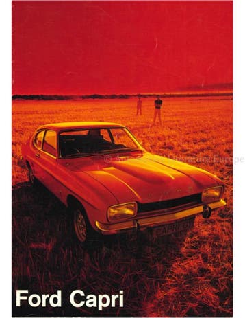 1973 FORD CAPRI BROCHURE NEDERLANDS, Nieuw, Ford, Author