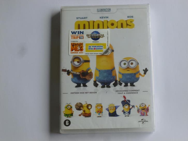 Minions (DVD) Nieuw, Cd's en Dvd's, Dvd's | Kinderen en Jeugd, Zo goed als nieuw, Ophalen of Verzenden