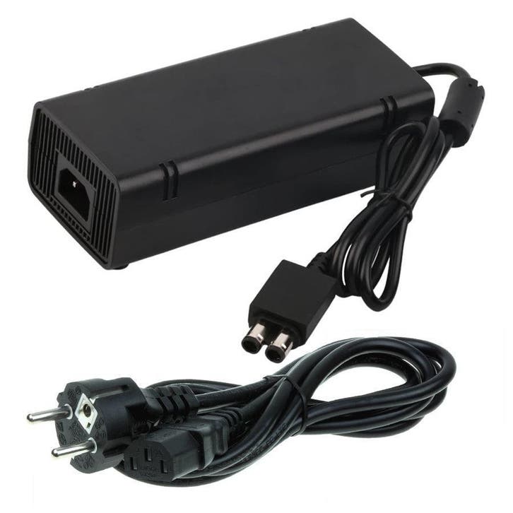 Microsoft Xbox 360 Slim Adapter / Stroomkabel, Spelcomputers en Games, Spelcomputers | Xbox | Accessoires, Zo goed als nieuw, Verzenden