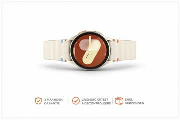 Samsung Galaxy Watch7 40mm LTE Cream, Sieraden, Tassen en Uiterlijk, Smartwatches, Verzenden, Zo goed als nieuw