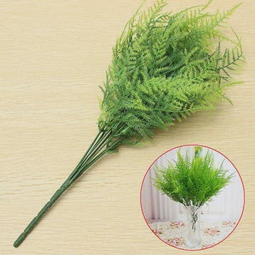 Kunst Asparagus Varen - 7 Takken Kunstplant voor Decoratie, Huis en Inrichting, Verzenden