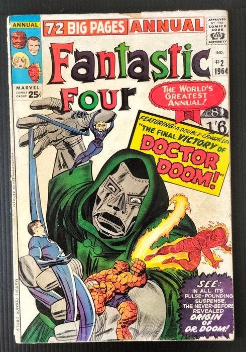 Fantastic Four Annual #2 - The Final Victory of Doctor Doom!, Boeken, Strips | Comics
