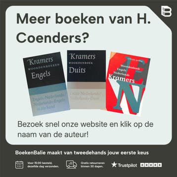 Kramers nieuw woordenboek Nederlands / Kramers woordenboeken, Boeken, Woordenboeken, Verzenden, Gelezen, H. Coenders