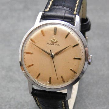 Marvin - vintage swiss classic - 17 Jewels - Zonder, Nieuw