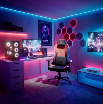 Premium Luxe Gaming Stoel-4D Armleuningen - Ergonomische, Ophalen, Nieuw, Ergonomisch, Bureaustoel