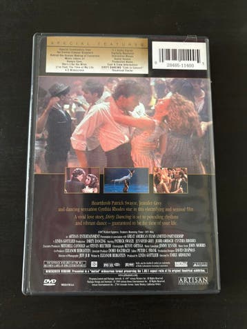 DVD Dirty Dancing - Gesigneerd door Cousin Brucie, Ophalen of Verzenden, Nieuw, Film, Overige typen