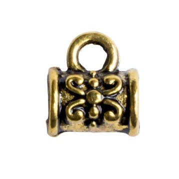 10 x metalen bailshanger 8 x 8,8mm gat: 2,7mm oogje van 2mm, Ophalen of Verzenden, Nieuw, Bedel