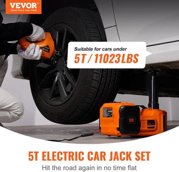 VEVOR Elektrische krik, 5 t, 180 W, elektrische krik, hydrau, Verzenden, Zo goed als nieuw