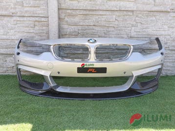 BMW 4 F32 F33 F36 M-Pakket Performance Carbon Voorbumper 6XP, Verzenden, Gebruikt