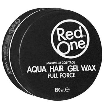 Red One  Black  Aqua Hair Gel Wax  Full Force  150 ml, Verzenden, Nieuw