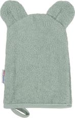 MamaLoes Beer Badstof Stone Green Baby Washand, Verzenden, Nieuw