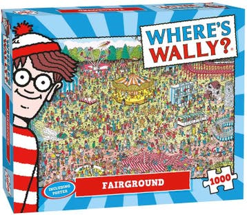 Where is Wally? - Fairground Puzzel (1000 stukjes) | Plenty, Verzenden, Nieuw