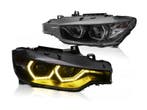 AngelEyes Yellow LED DRL koplampen Black geschiktvoor BMW, Verzenden, Nieuw, BMW