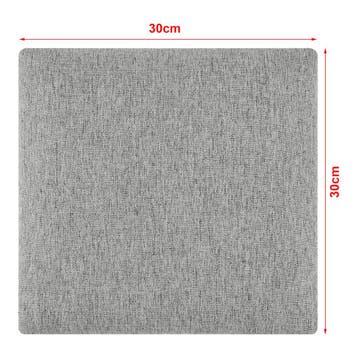 Gestoffeerde wandpanelen Carpino set van 4 stof 30x30 cm lic, Verzenden, Nieuw
