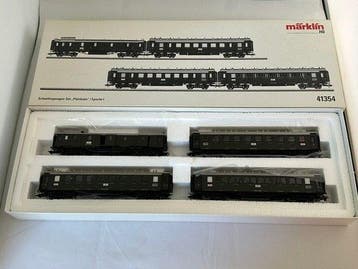 Märklin H0 - 41354 - Modeltrein personenwagonset (2) - 4, Hobby en Vrije tijd, Modeltreinen | H0, Nieuw
