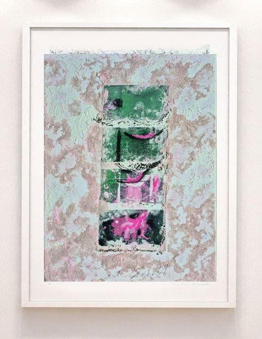 Renata Giannelli - Two Pink Moons, Antiek en Kunst, Kunst | Schilderijen | Modern