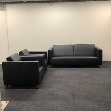 Bert Plantagie complete zithoek, 2,5 zitsbank + 2x fauteuil,, Ophalen of Verzenden, Gebruikt