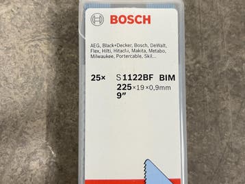 Veiling - 2x Bosch reciprozaagblad S 1122 BF 25-pack, Nieuw
