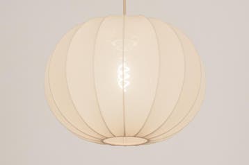 Rietveld Hanglampen - Beige, Zand - Stof, Metaal, Huis en Inrichting, Lampen | Hanglampen, Verzenden, Nieuw