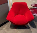 Rico fauteuil ROUGE | Rom1961, Nieuw, Minder dan 75 cm, Stof, 75 tot 100 cm