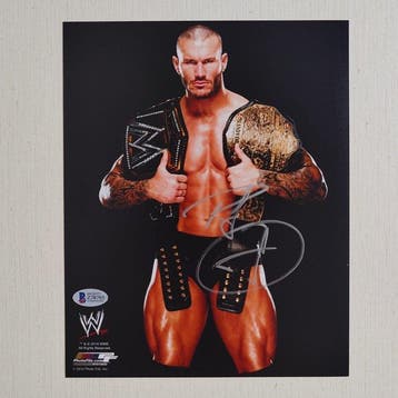 WWE – Randy Orton – Signed Photo 8x10 – Beckett COA, Nieuw