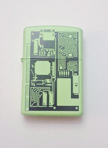 Zippo, Circuit Board Noviembre de 2009 - Aansteker - Staal, Nieuw