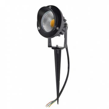 LED Prikspot met grondpen 7W 4000K Koel Wit IP65, Ophalen of Verzenden, Nieuw