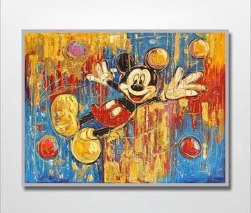 Nguyn V.L (1993) - The Mickey Legacy (14) 60 80 cm.