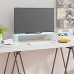 TV-meubel/monitorverhoger 60x25x11 cm glas groen groen, Verzenden, Nieuw
