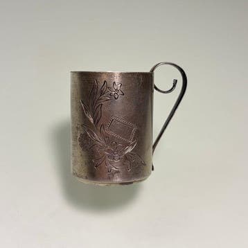 Ivan Butuzov - Beker - .875 (84 Zolotniki) zilver -, Antiek en Kunst