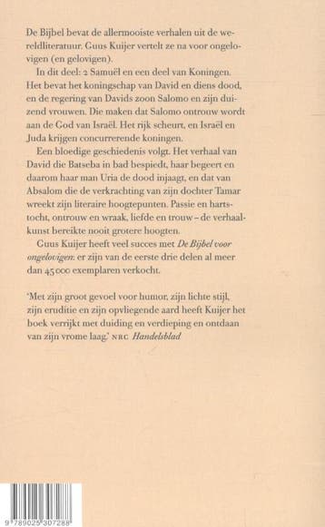 De bijbel voor ongelovigen 9789025307288 Guus Kuijer, Verzenden, Zo goed als nieuw, Guus Kuijer