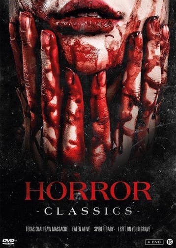 Horror Classics (Texas Chainsaw Massacre; Eaten Alive; - DVD, Cd's en Dvd's, Verzenden, Nieuw in verpakking