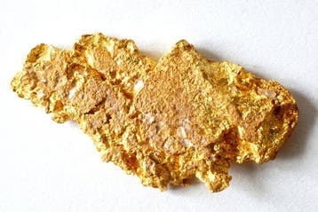 Goud Natif, Nugget uit Suriname of Frans-Guyana 11,482 gram-