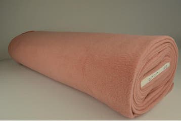 Oud roze fleece stof - Rol van 10 meter - Snelle verzending, 120 cm of meer, Ophalen of Verzenden, Roze, Polyester