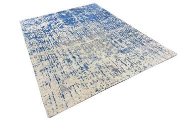 Designer vloerkleed met zijde - meestervloerkleed -, Nieuw