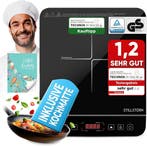 Inductie Kookplaat vrijstaand - Elektrische kookplaat - 2100, Witgoed en Apparatuur, Kookplaten, Verzenden, Zo goed als nieuw