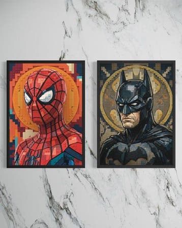 SDIMART 1996 - Lot of 2 Spider-Man No Way Home & Batman LEGO, Kinderen en Baby's, Speelgoed | Duplo en Lego, Nieuw
