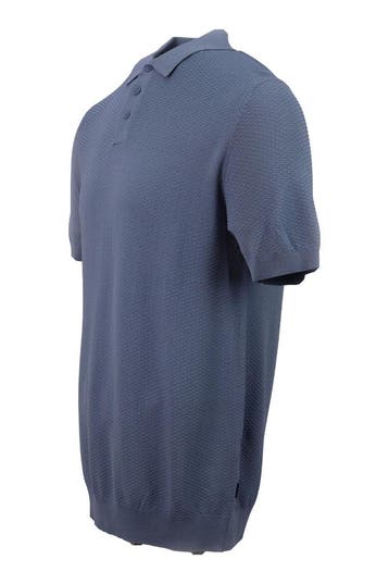 Cavallaro Napoli Polo in maat M Blauw, Verzenden, Zo goed als nieuw, Blauw, Cavallaro Napoli