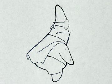 Nickelodeon - Originele animatietekening van Patrick Ster -, Nieuw in verpakking
