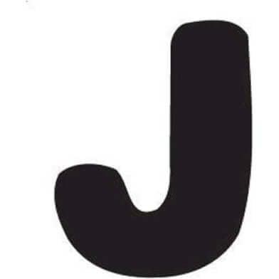 Thule Yepp abc letter J, Fietsen en Brommers, Fietsaccessoires | Fietsstoeltjes, Nieuw, Verzenden